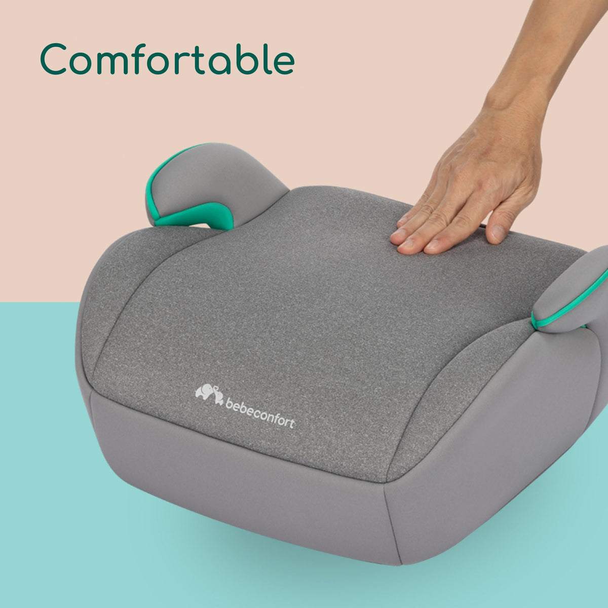 Bebeconfort Manga i-Safe istmekõrgendus 125–150 cm (6–12 a) – Tinted Grey