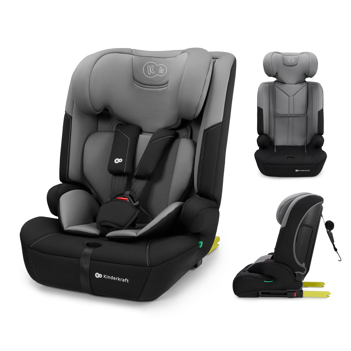 Kinderkraft Safety FIX 3 PRO i-Size turvatool 76–150 cm, Isofix, hall
