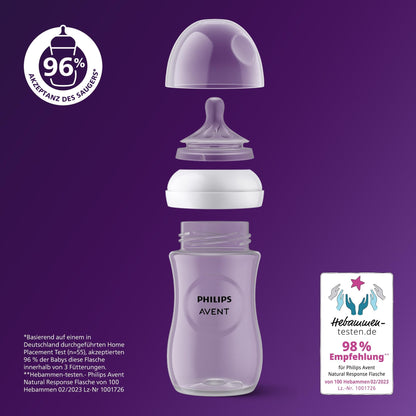 PHILIPS Natural Response beebipudelite kinkekomplekt SCD838/13, 0–12 kuud