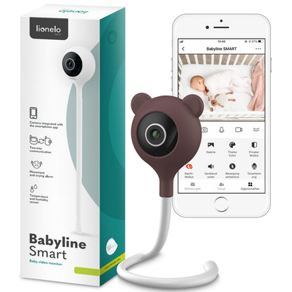 Lionelo Babyline Smart Wi-Fi beebimonitor kaamera öörežiimiga