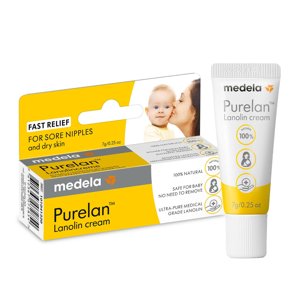 Medela Purelan lanoliinikreem 7 g – rinnanibudele ja tundlikule nahale