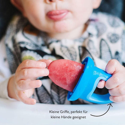 Nuby jäätisevormid Garden Fresh 6+ kuud, 4 tk, BPA-vaba