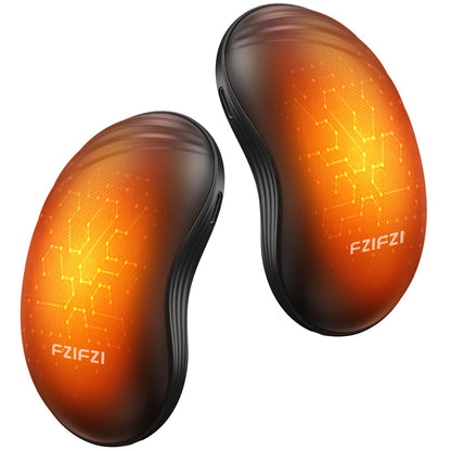 Laetav magnetiga käesoojendaja sõrmevurriga, 2 tk (2 x 3000 mAh), must