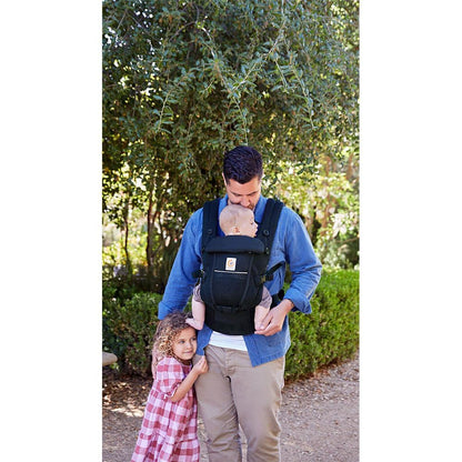 Ergobaby Adapt SoftFlex Mesh baby carrier, 0–4 years, 3 positions, dark blue