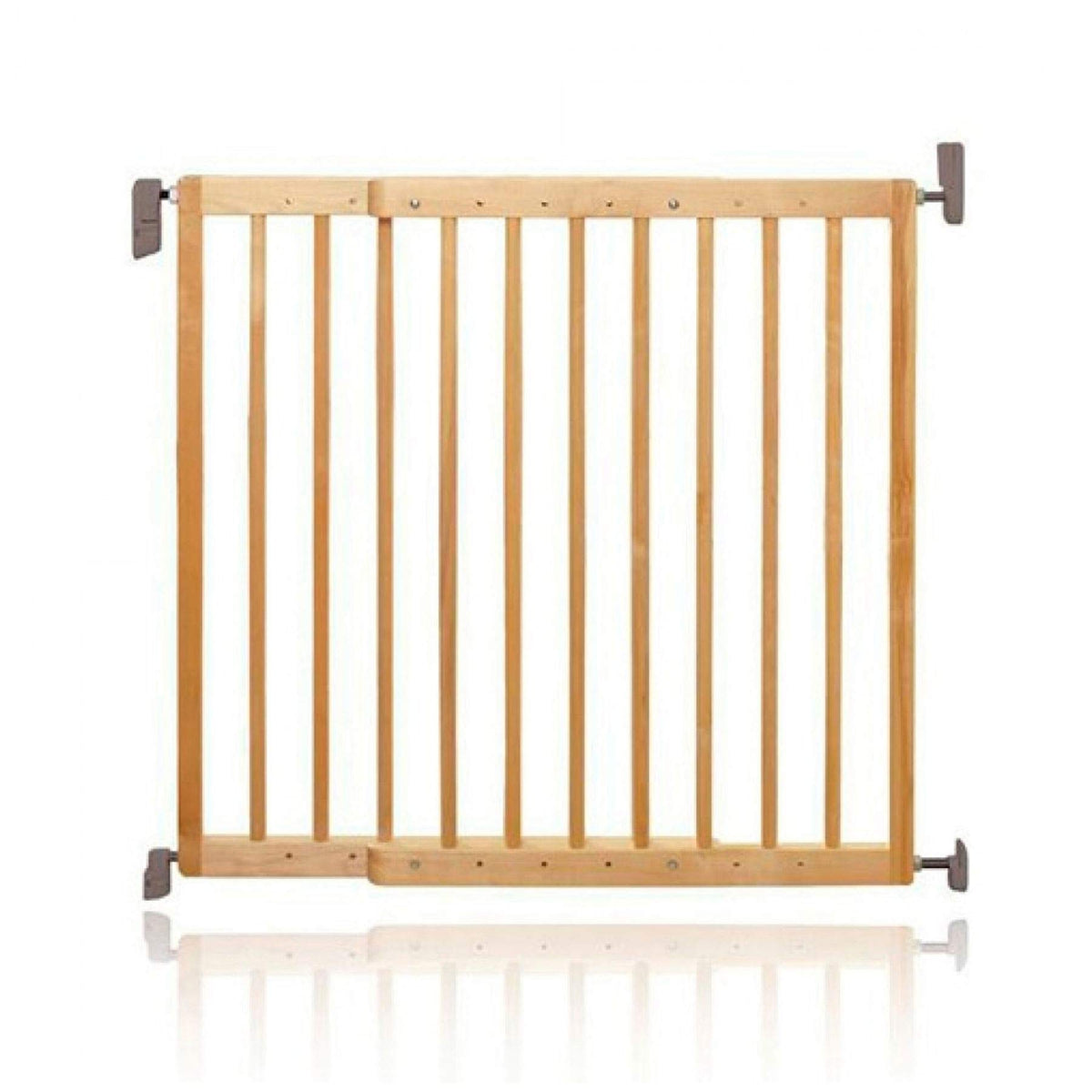 Munchkin Lindam Wall Fix seinale kinnitatav laiendatav puidust turvavärav, 64,5–102 cm
