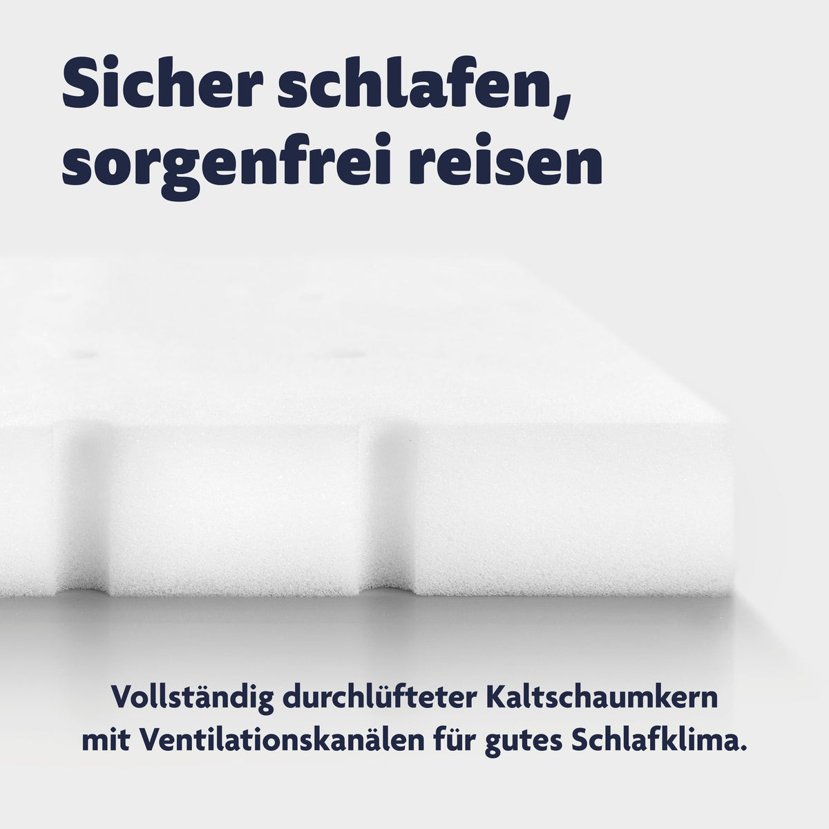 Julius Zöllner reisivoodi madrats Travelsoft Premium 60 x 120 cm
