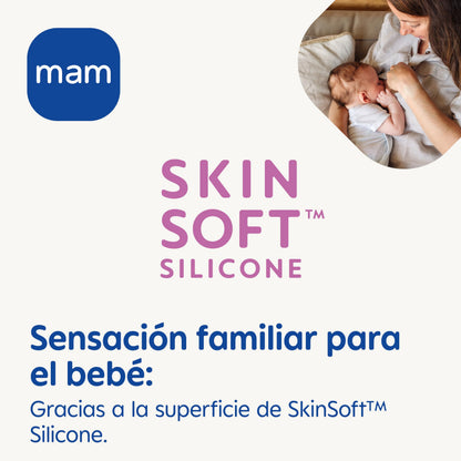 MAM Ultra Soft silicone nipple shields, size 1, 2 pcs