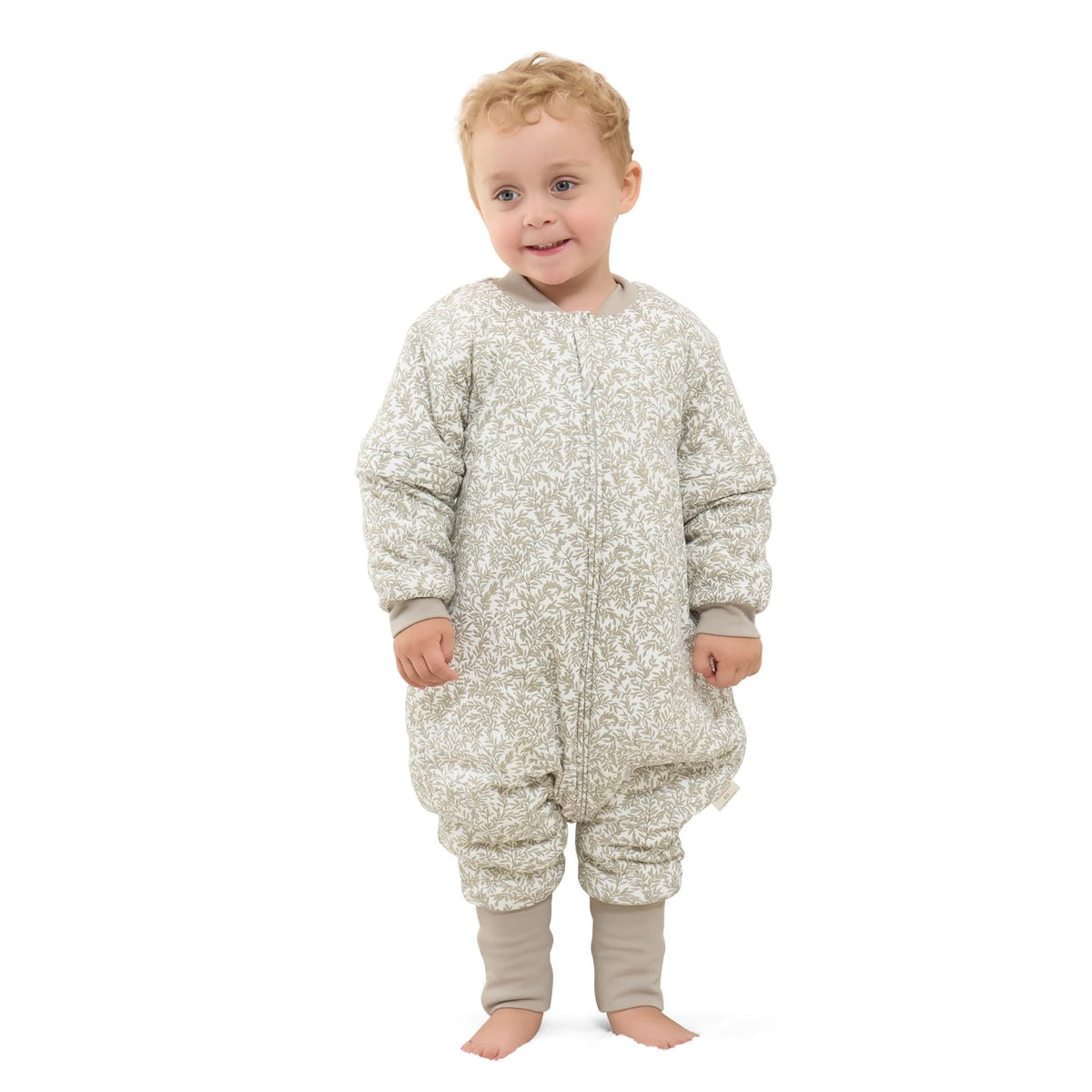 Mosebears jalgadega magamiskott 2.5 TOG, eemaldatavad varrukad, Leaf, 18–36 kuud