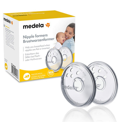 Medela nipple formers – for preparing flat and inverted nipples, 2 pcs