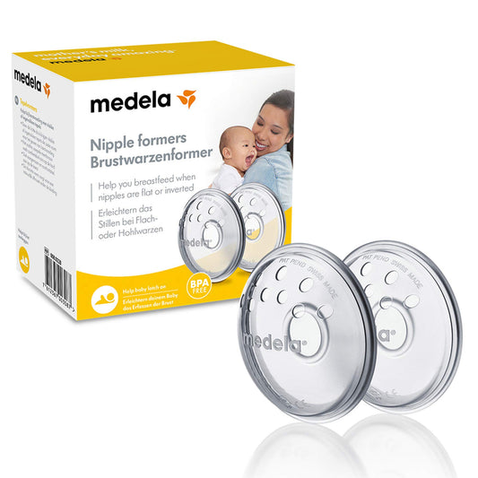 Medela nipple formers – for preparing flat and inverted nipples, 2 pcs