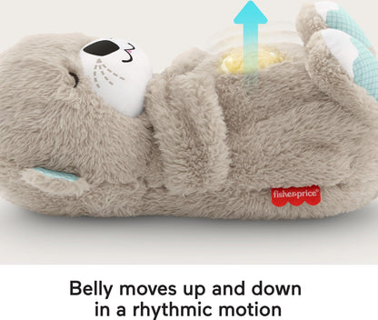 Fisher-Price plush toy and sound machine Soothe 'n Snuggle Otter, with light and breathing motions