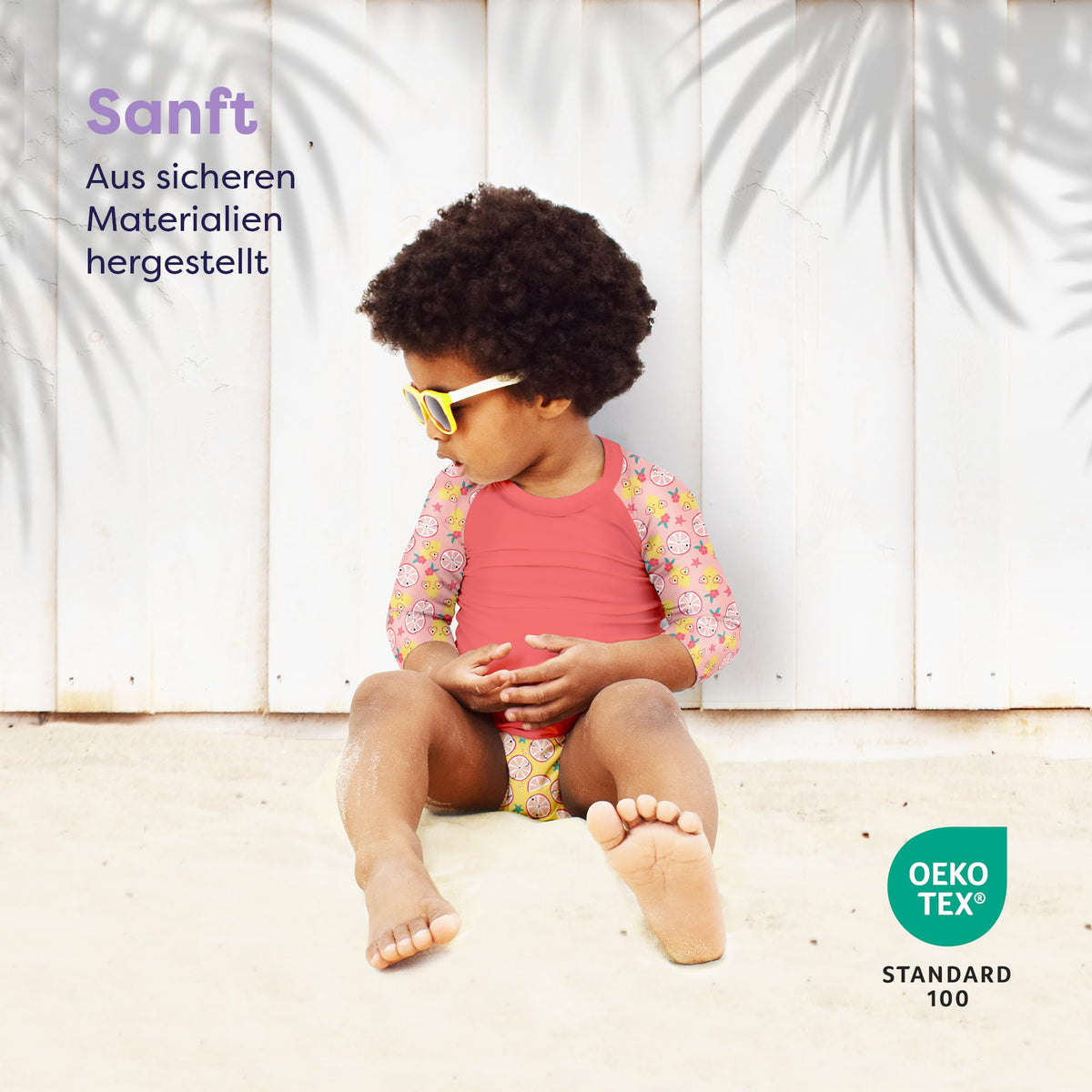 Bambino Mio pikkade varrukatega UV-kaitsega ujumissärk SPF 40+ 1–2 a