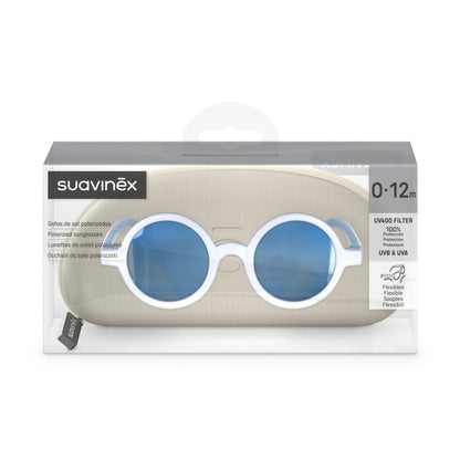 Suavinex baby sunglasses, blue, 0–12 months