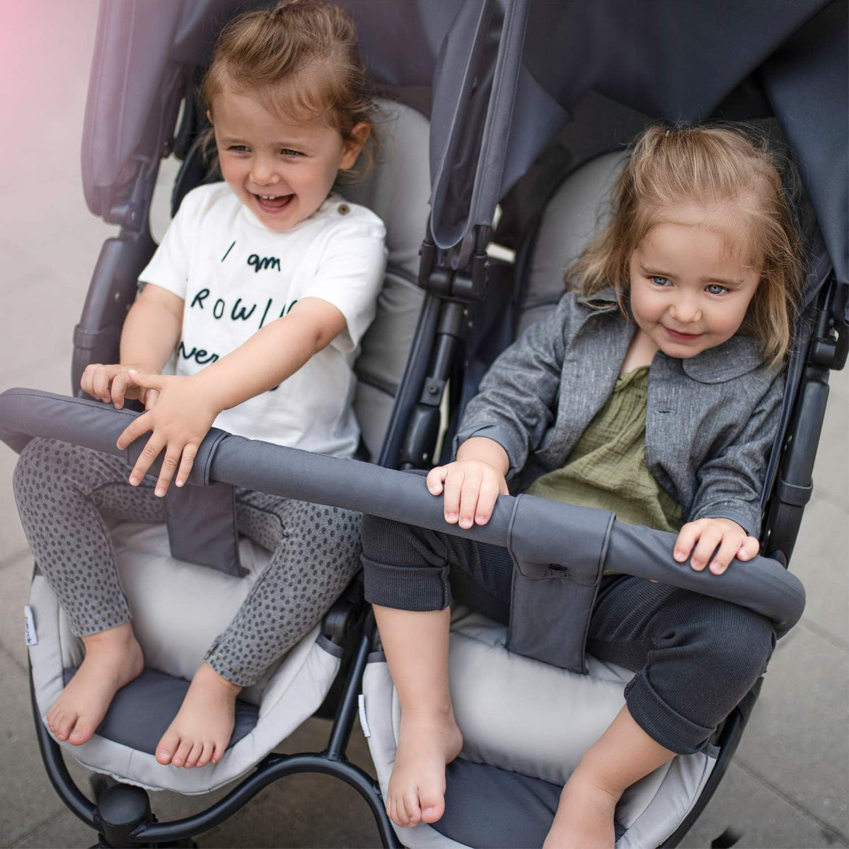 Hauck Roadster Duo SLX double stroller, grey