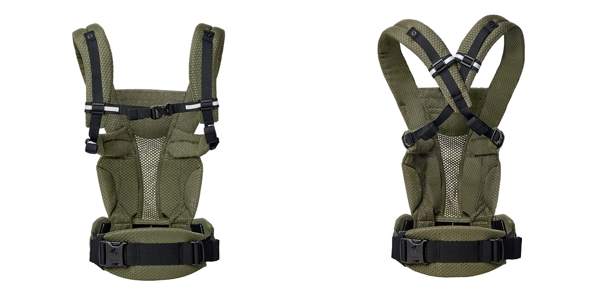 Ergobaby Omni Breeze kandekott alates sünnist, Olive Green