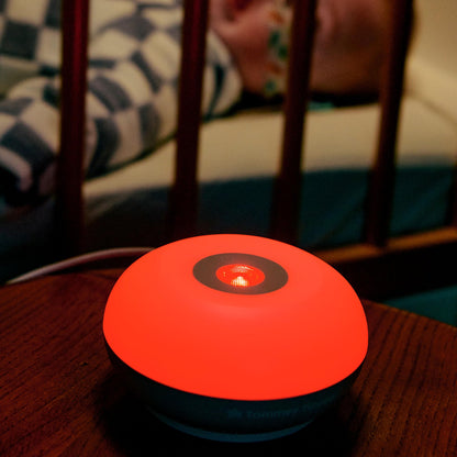 Tommee Tippee Dreammaker baby sleep machine with red night light and CrySensor technology