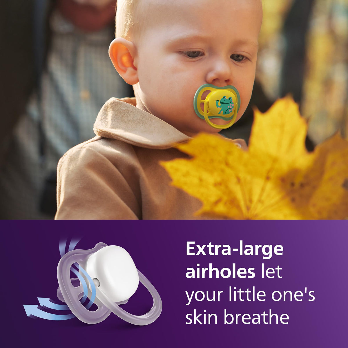Philips Avent Ultra Air Day & Night lutt 18+ kuud, helendav, 2 tk (ahv & konn)