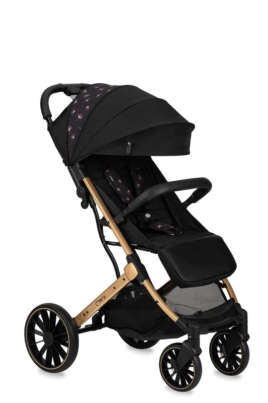 MoMi Estelle Plus Light stroller, black, up to 22 kg