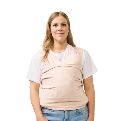 Koala Babycare elastic baby carrier wrap for newborns, up to 15 kg, pink