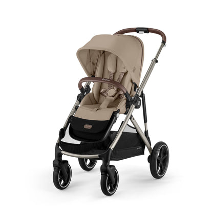 Cybex GAZELLE S 2in1 jalutuskäru (istumisosa+vankrikorv), Almond Beige