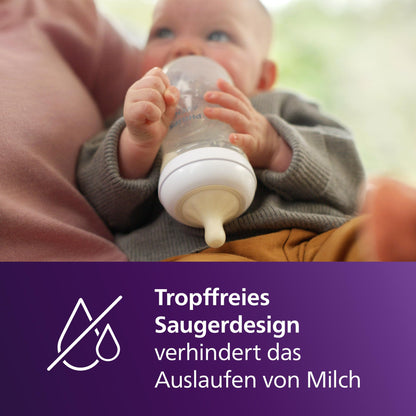 PHILIPS AVENT Natural Response lutipudel 330 ml, voolukiirus 4, lutt alates 6. kuust, SCY906/11