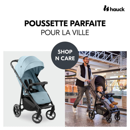 Hauck Shop N Care Compact stroller, up to 25 kg, Dusty Blue