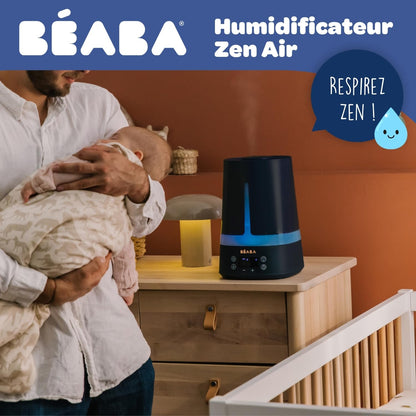 Béaba Zen Air humidifier with night light, 4 L, blue