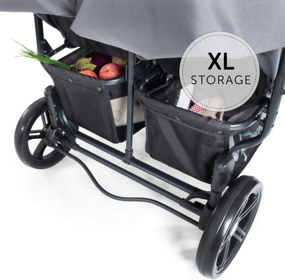 Hauck Roadster Duo SLX double stroller, grey