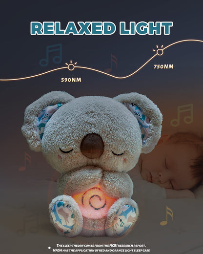 Auby baby cuddle koala with lullabies and white noise