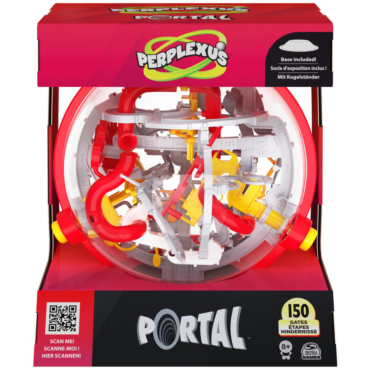 Perplexus Portal 3D labürindipall 150 takistusega, Spin Master