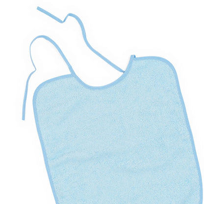 Ti TIN froteest pudipõlled sidumispaeltega, 3 tk, 32 × 36 cm, sinine ja valge (alates 1 aastast)