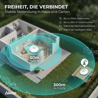 Alecto DBX110 beebimonitor DECT, valge