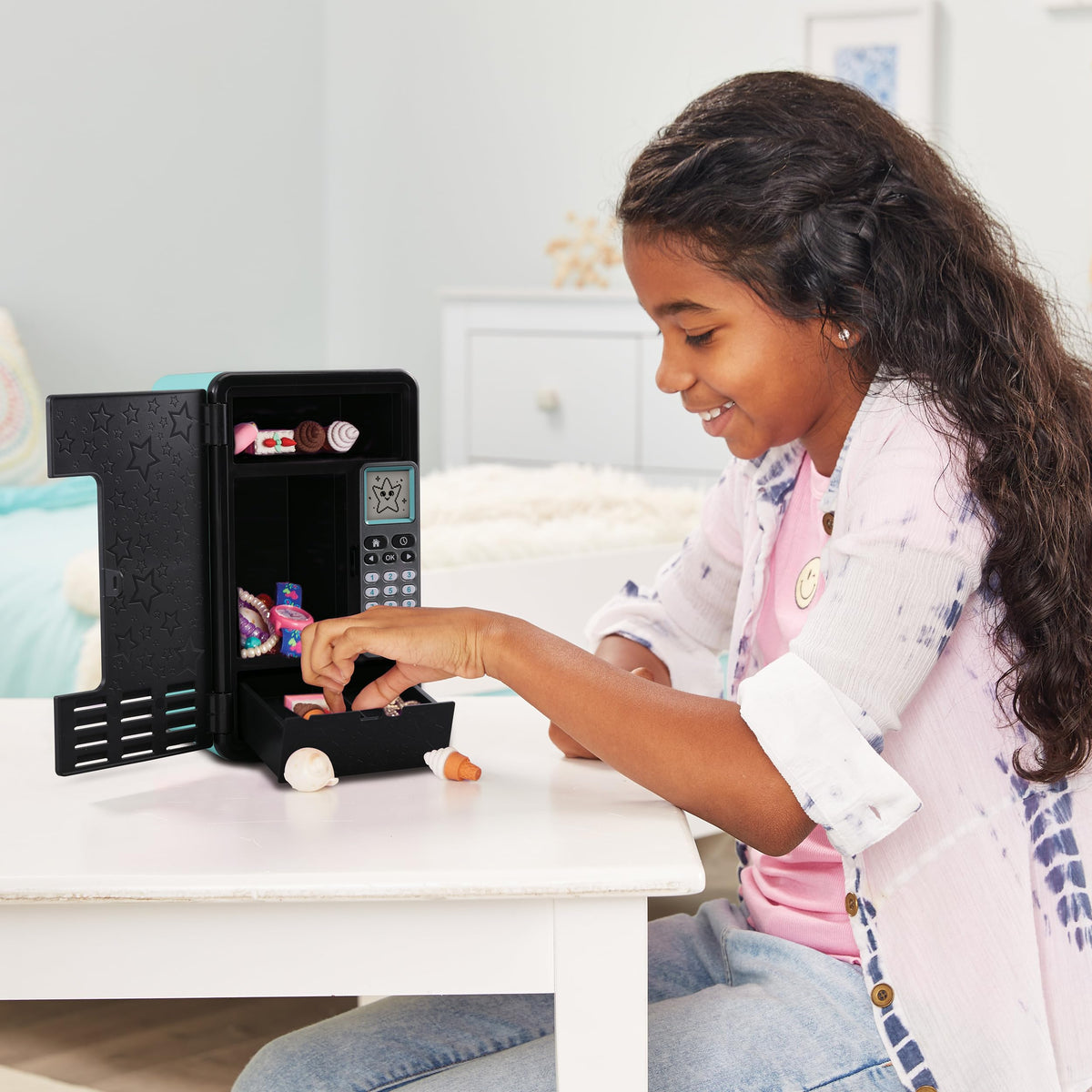 VTech Kidisecrets Dream Safe laste seif koodlukuga, must/mündiroheline (Saksa versioon)