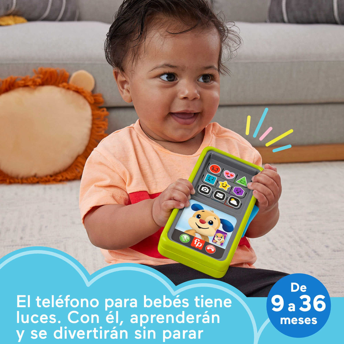 Fisher-Price Laugh & Learn 2-in-1 learning smartphone, 9–36 months