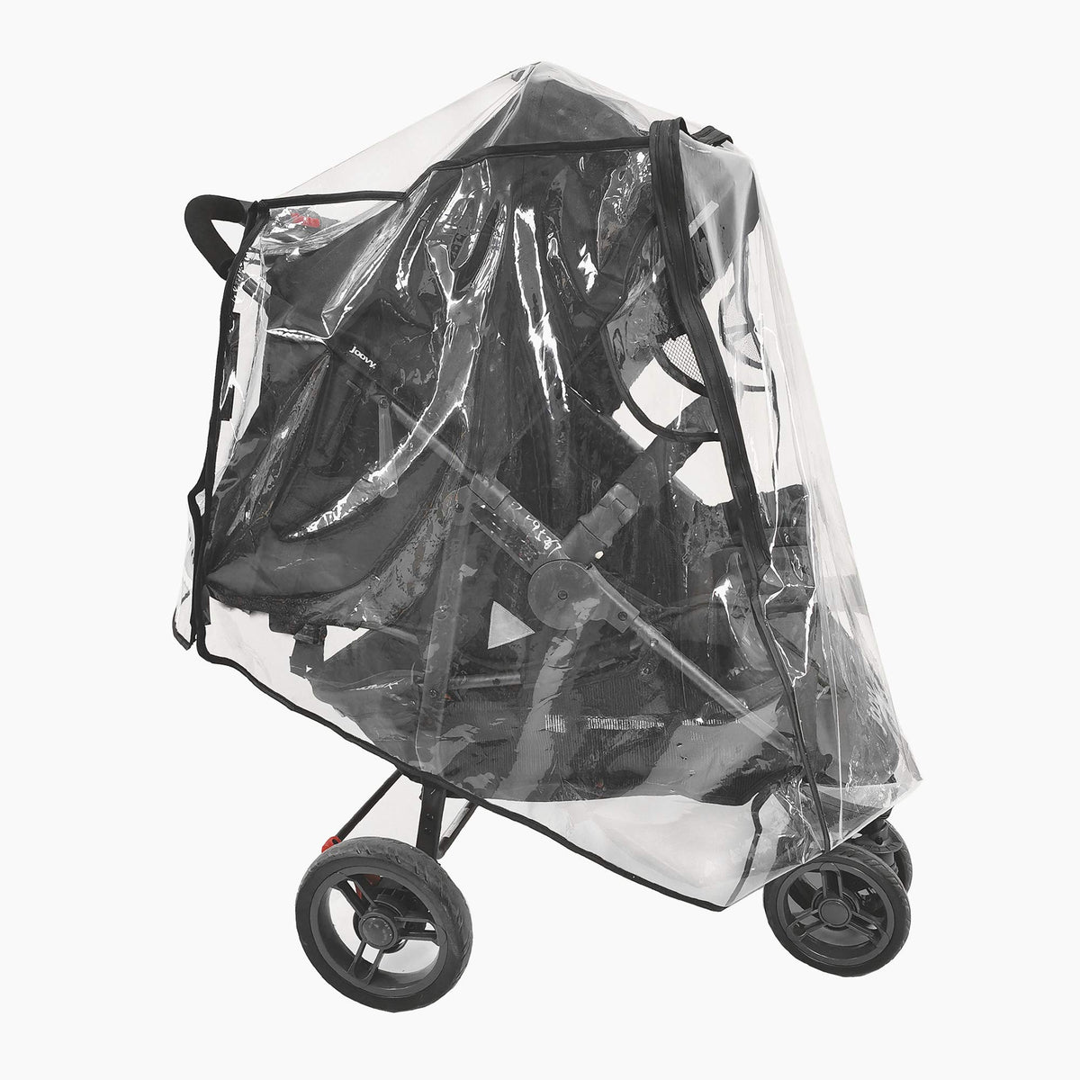 Ezkindheit universal rain cover for double stroller with side-by-side seats