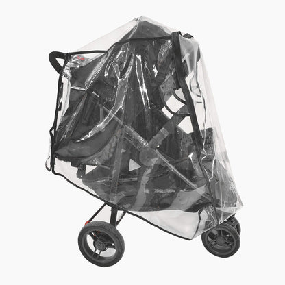 Ezkindheit universal rain cover for double stroller with side-by-side seats