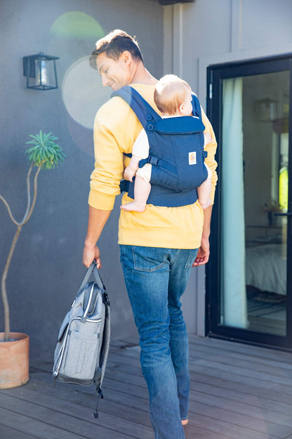 Ergobaby Adapt ergonomic baby carrier, 0–3 years, up to 20 kg, 3 carrying positions, dark blue