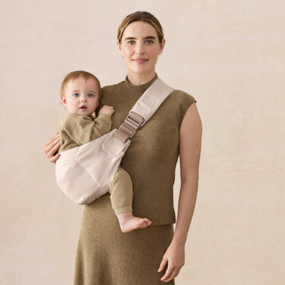 Ergobaby Upsie Sling puusa kandekott, Natural Beige, 6–48 kuud