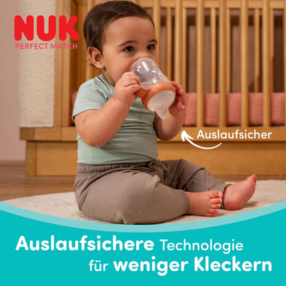 NUK Perfect Match õppetass Miki Hiir, 6+ kuud, 150 ml, beež (Greige)