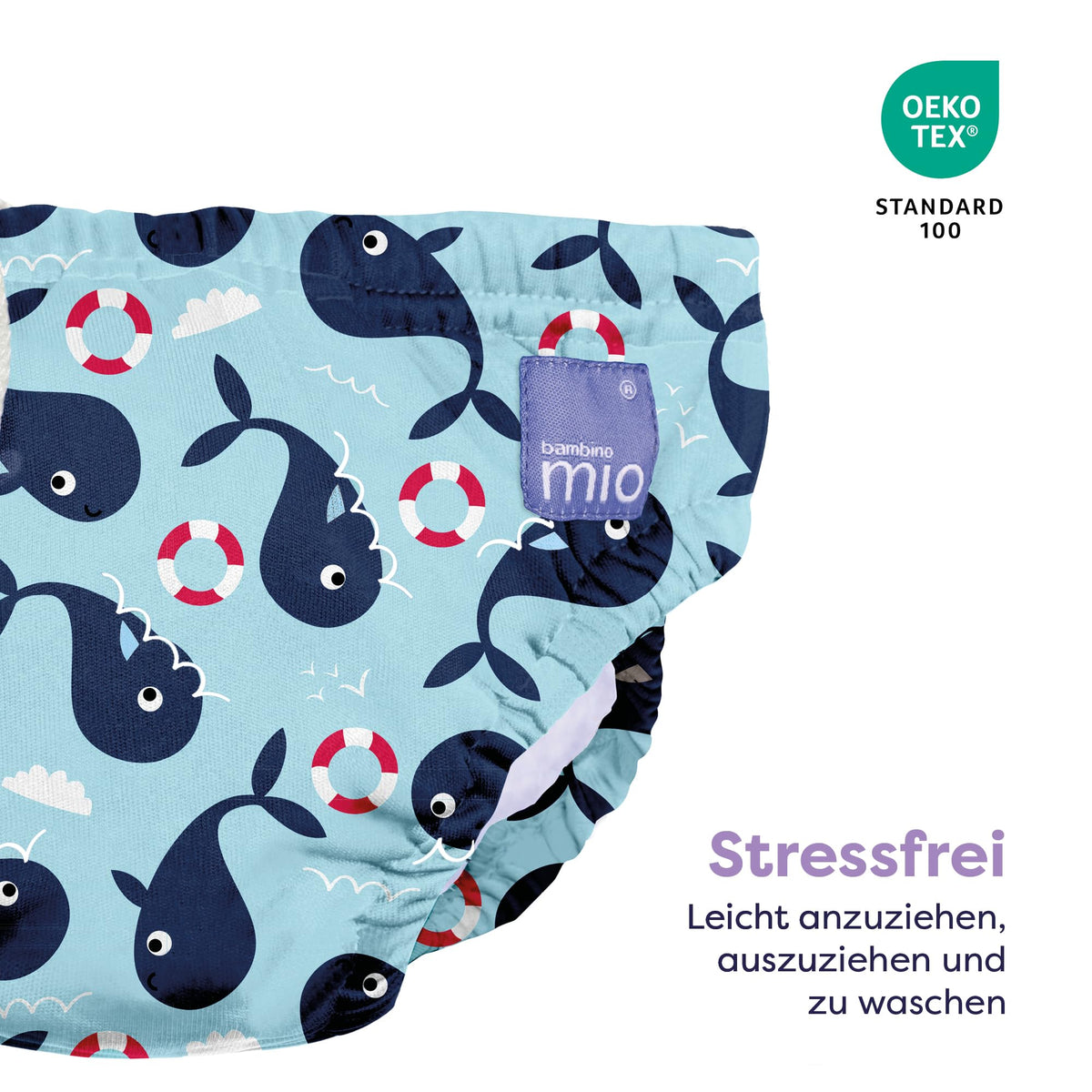 Bambino Mio korduvkasutatav ujumismähe Puffin XL, 2+ aastat