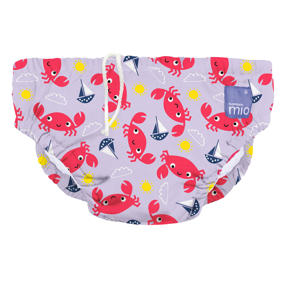 Bambino Mio reusable swim nappy, Crab Cove design, XL (2+ years)