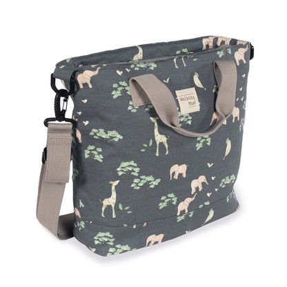 Walking Mum “Baobab” anthracite baby bag with changing mat