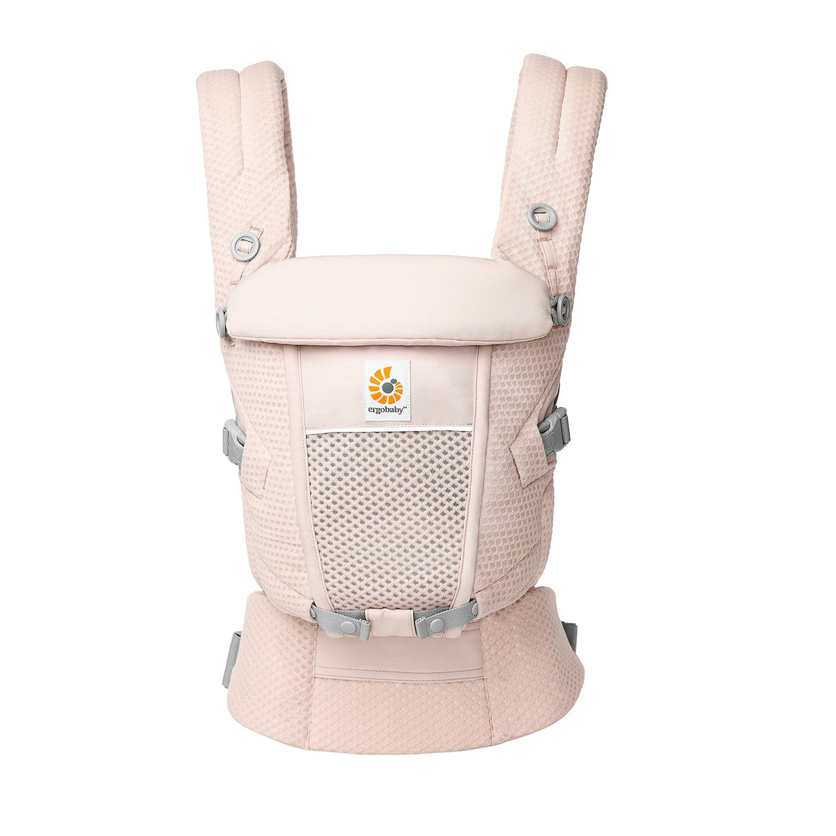 Ergobaby Adapt beebikandekott SoftFlex Mesh, 3-asendiline, Pink Quartz