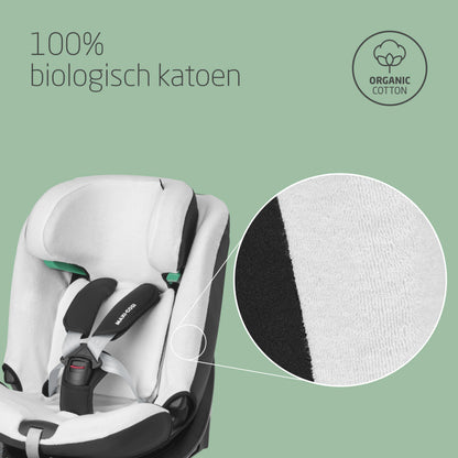 Maxi-Cosi Emerald 360 S organic cotton seat cover, Natural White