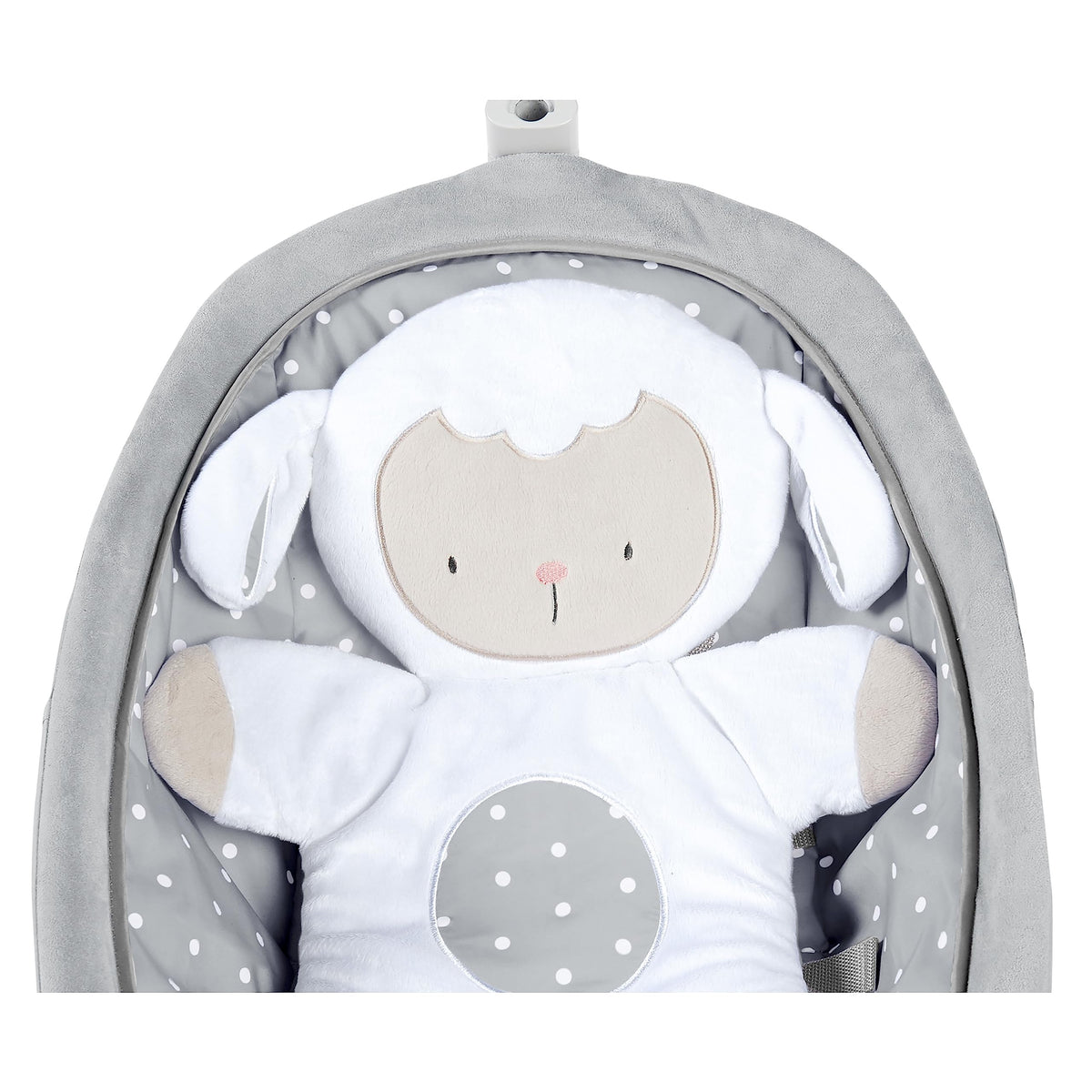Ingenuity 2-in-1 Cuddle Lamb baby bouncer and rocker 0–30 months