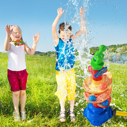 Pleafind 3-in-1 water play set for kids – helicopter, ball fishing, and dolphin game