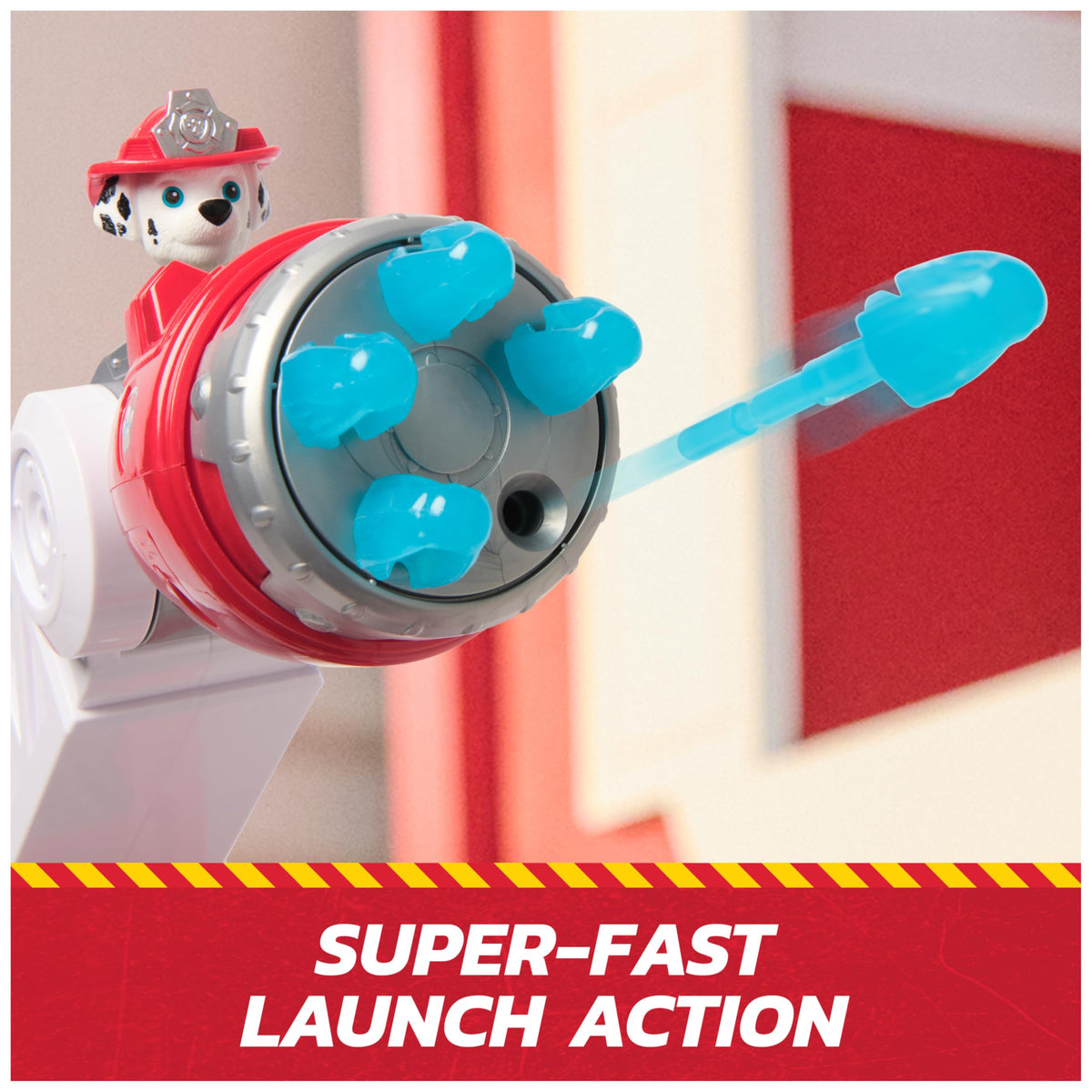 Paw Patrol Fire Rescue Deluxe Marshalli tuletõrjeauto helide, tuleefektide ja miniautoga
