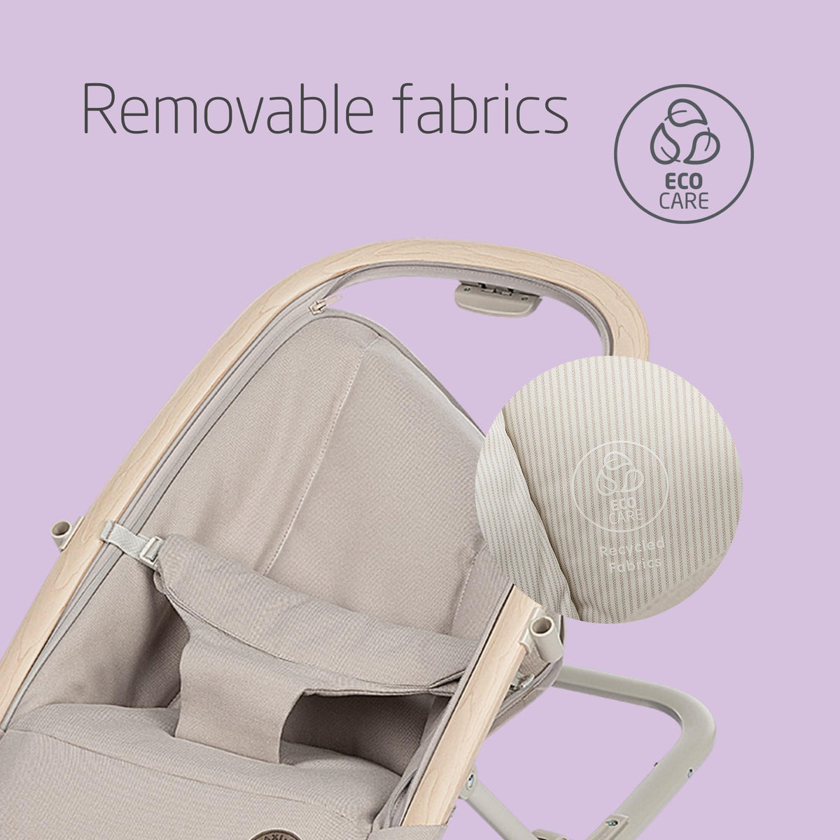 Maxi-Cosi Kori 2-in-1 lamamistool mängukaarega, Classic Beige