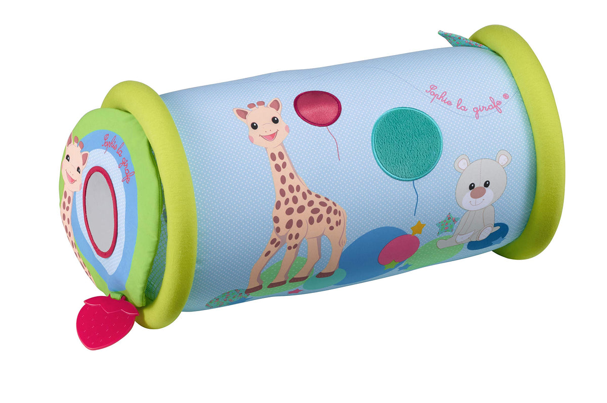 Sophie la girafe (kaelkirjak Sophie) Rollin' täispuhutav tegevusrull beebile (alates 6 kuust)