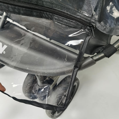 Ezkindheit universal rain cover for double stroller with side-by-side seats